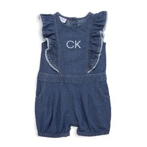 Calvin Klein Kids Denim Romper